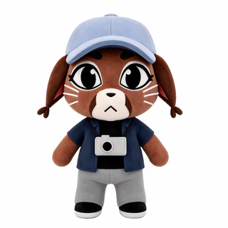 โรงพยาบาลสัตว์‌ Anomaly Plush Super Soft Shopkeeper พยาบาล Roblox Ren Intern กระต่ายเลขานุการยัดไส้ของเล่น Dr. ฮาร์โลว์ ตุ๊กตาสําหรับเด็กผู้หญิงเกมแฟนเด็กของขวัญ