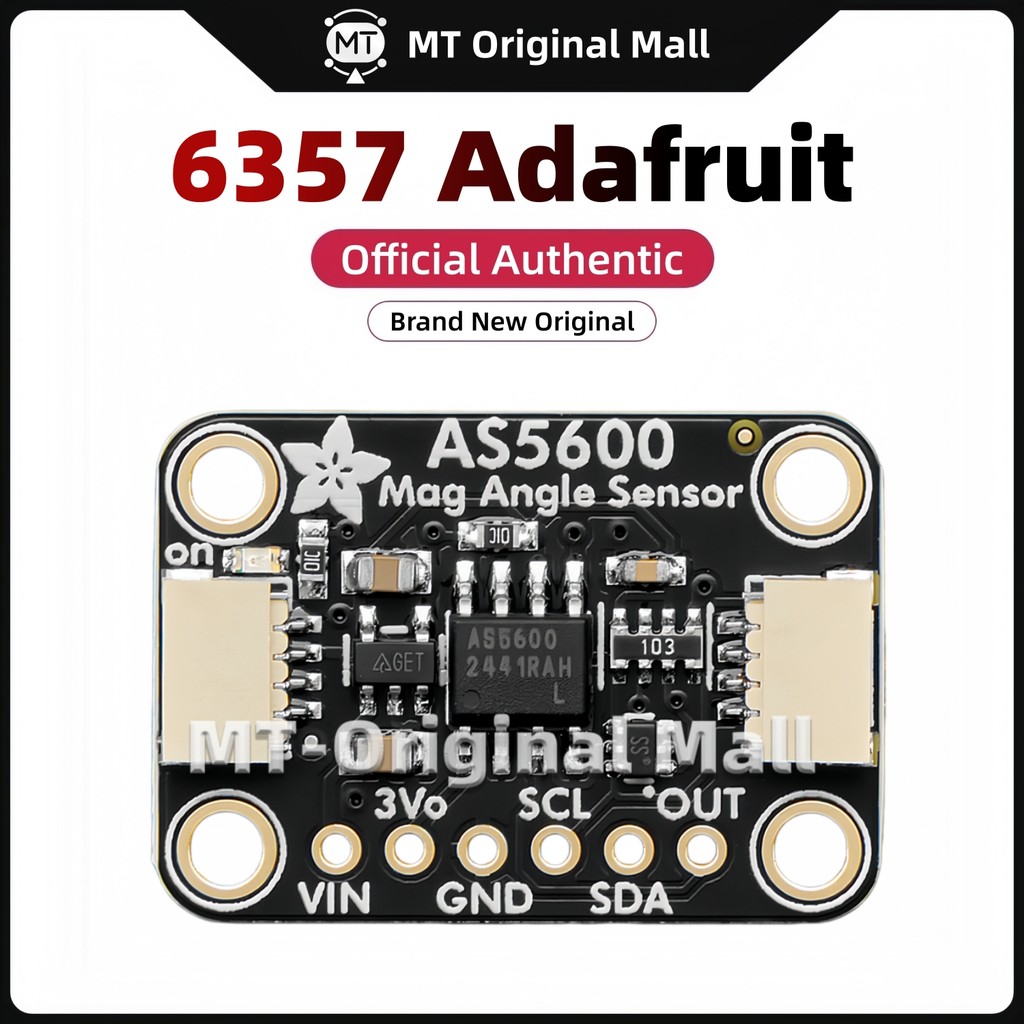 6357 Adafruit AS5600 เซ็นเซอร์มุมแม่เหล็ก - STEMA QT