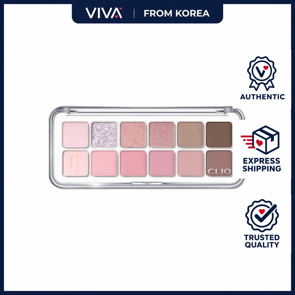 [Clio] Pro Eye Palette Air 7.2g No.4 Pink Matching / Korean Eyeshadow Palette / Pink Shades / ของแท้