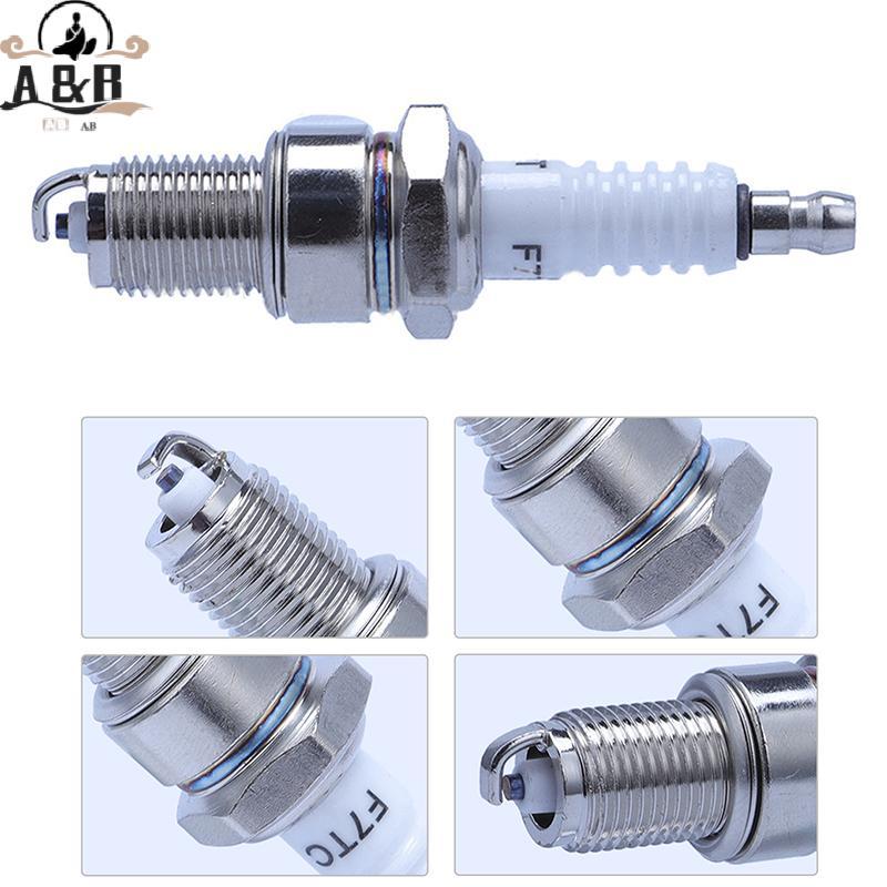 [A&B] หัวเทียน 1 ชิ้น F7TC สําหรับเครื่องยนต์ GX120 GX160 GX200 GX240 GX270 GX340 GX390 ปั๊มขาดย้าย 