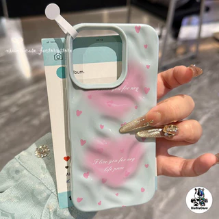 สําหรับ เคสไอโฟน 17 15 สำหรับ iPhone 13 16 11 15 17 14 12 Pro Max 15 14 16 7 8 Plus XR X XS ความรักเล็ก ๆ น้อย ๆ ที่หวาน