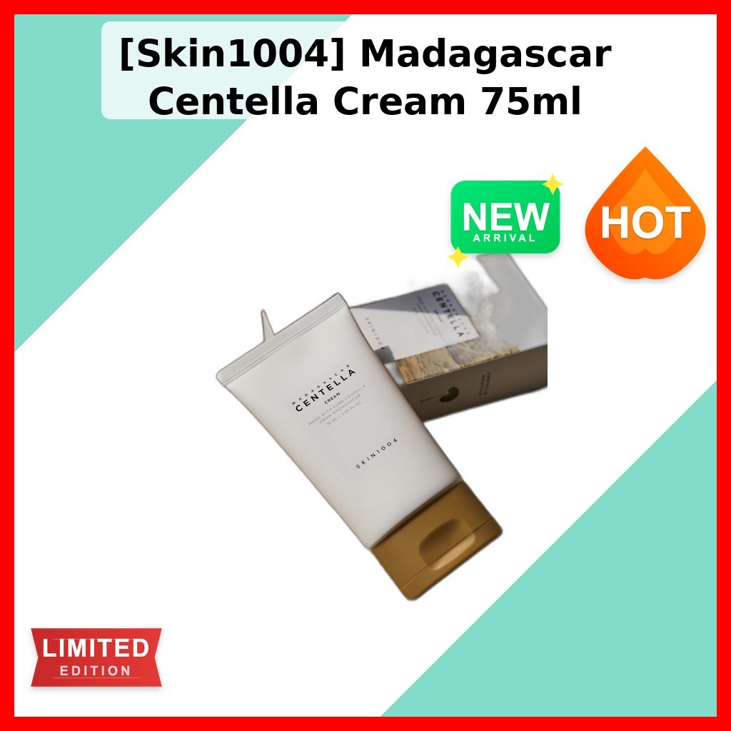 [Skin1004] Madagascar Centella Cream 75ml / Korean Moisturizer / Centella Extract / ของแท้ 100% โดย 