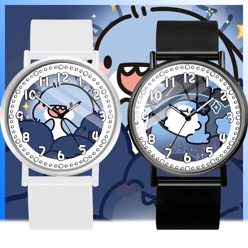 พร้อมสต็อก Shark Fat Shark Pointer Watch Dopamine สินค้าของแท้เปลี่ยนได้อิเล็กทรอนิกส์ Influencer สิ