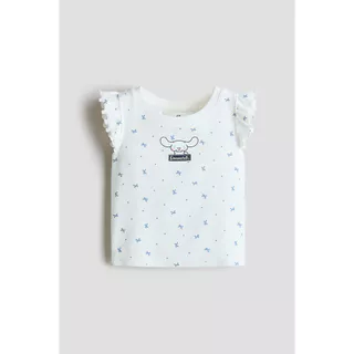 H&M(เอชแอนด์เอ็ม) เสื้อผ้าคอตตอนพิมพ์ลาย เด็กหญิง 1350519_1