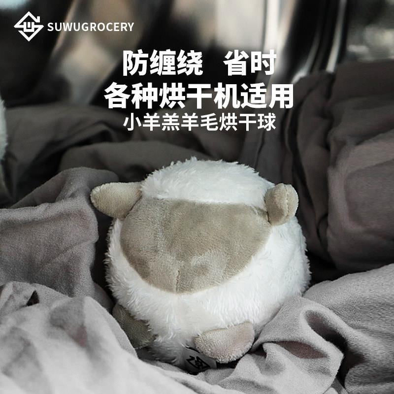 Lamb Drying Wool Ball Dryer Dedicated Wool Ball ในครัวเรือนกําจัดริ้วรอย Anti-Tangling 1 แพ็คลูกบอลซ