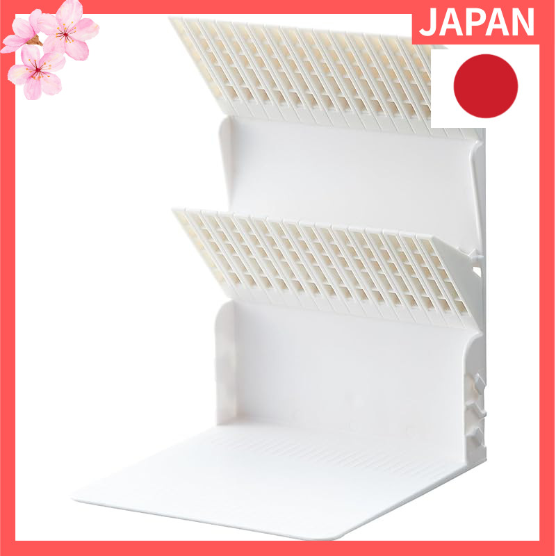 Lichtarlab Book Stand that won't tip over, A4 Medium, White, A3580-0