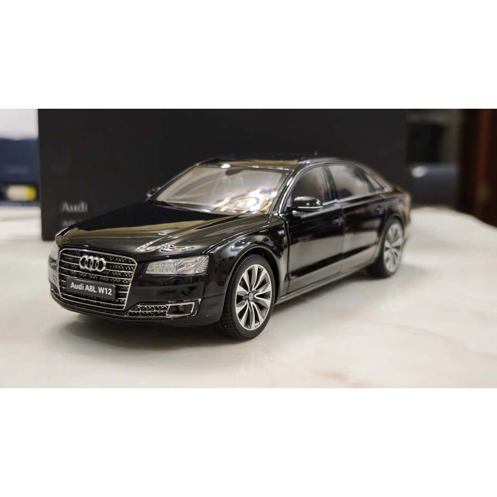 Jingshang 1/18 Audi A8L W12 สีดํา