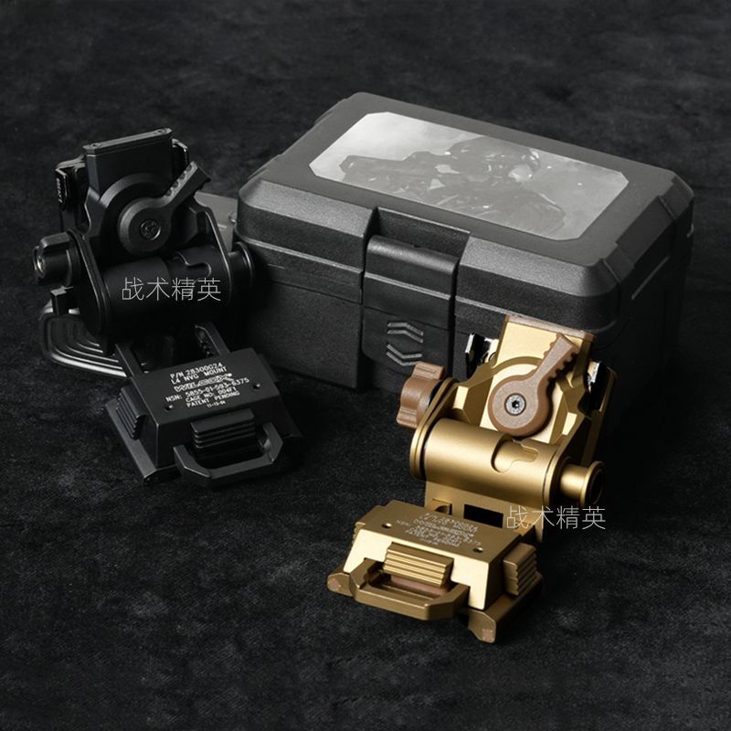 พร้อมสต็อก จัดส่งที่รวดเร็ว#CNCL4G24金属翻斗车 PVS15 PVS18 GPNVG18 Night Vision ที่วางหมวกกันน็อคยุทธวิธี