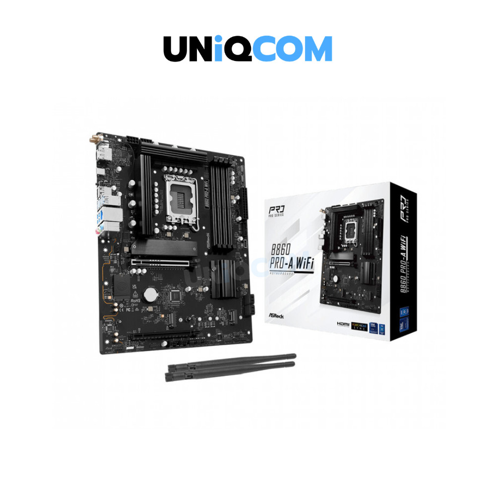 ASROCK MAINBOARD (1851) B860 PRO-A WIFI DDR5