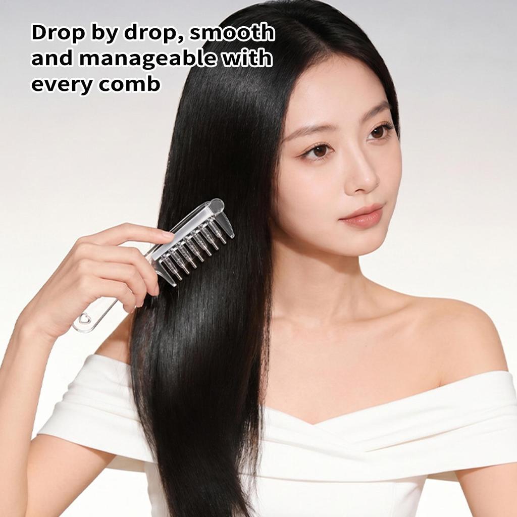 Hair Oil Applicator สําหรับหนังศีรษะ Roller Ball Massager แบบพกพา Precision Hair Oil Dispenser หวีสํ