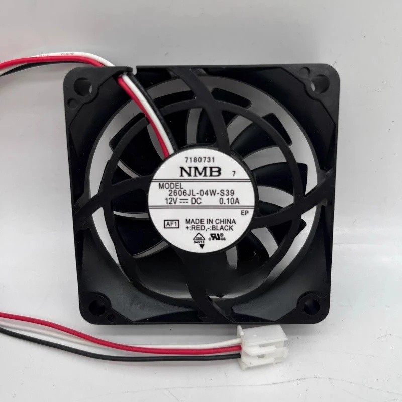 WE พัดลมระบายความร้อนเหมาะสําหรับตู้เย็น 3 สาย NMB 2606JL-04W-S39/S30 12V 0.10A