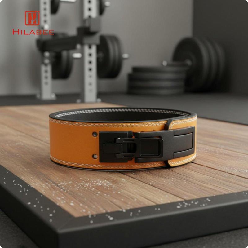 [UsusexaMY] Sports Support Men Training Belt Adjustable Fitness Belt for Powerlifting Workouts and M