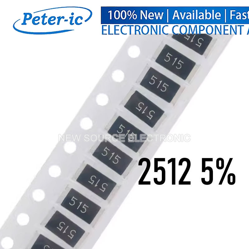 (20 ชิ้น) 2512 ตัวต้านทาน SMD 0.1R~910R 5% 0.2R 0.15R 0.25R 0.22R 0.47R 0R 1R 1.5R 5.1R 2.2R 4.7R 10