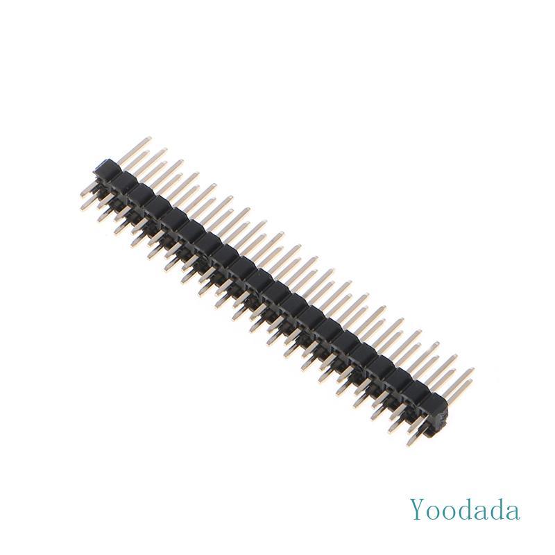 Yoo 2 54 มม. 2x20 Pin Break-away Dual Male Header Pin สําหรับ Zero GPIO