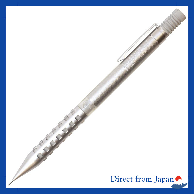 Pentel Smash Limited Edition Mechanical Pencil 0.3mm Smart Silver Q1003-PL7