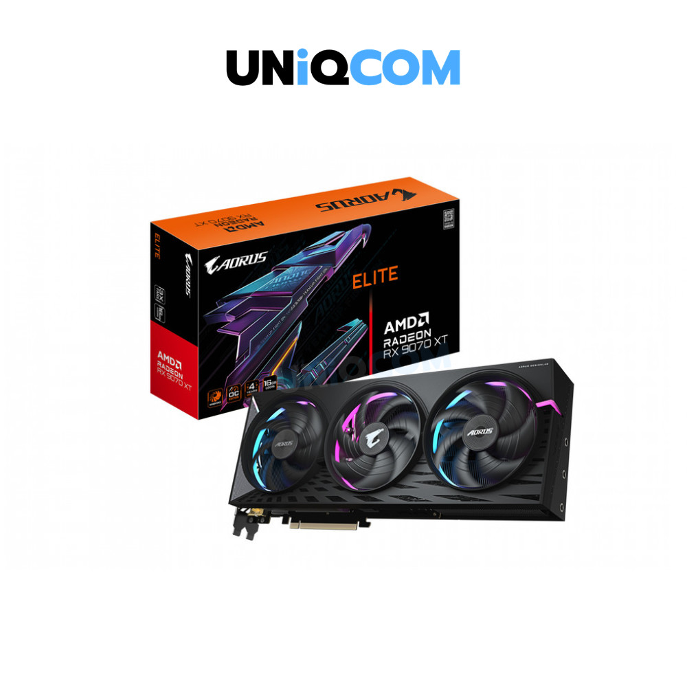 GIGABYTE VGA RADEON RX 9070XT AORUS ELITE - 16GB GDDR6