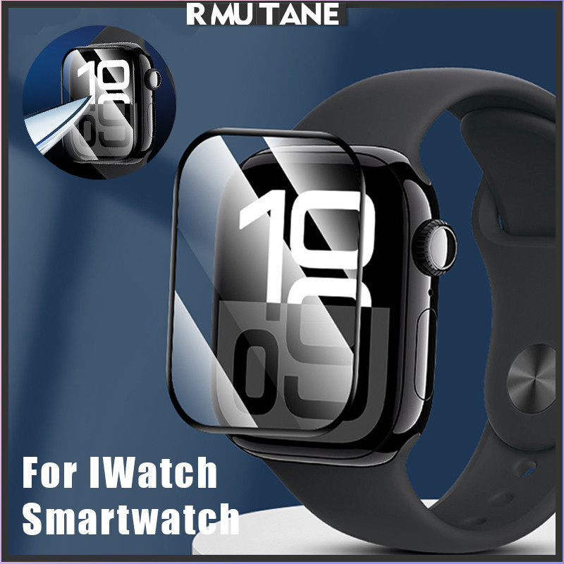 ป้องกันหน้าจอฟิล์มแก้วนิรภัยสำหรับ for Apple Watch Ultra 3 2 SE 3 2 Iwatch 38 46 42 44 45 49mm Series 11 10 9 8 7 6