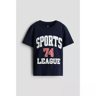 H&M(เอชแอนด์เอ็ม) เสื้อยืดพิมพ์ลาย เด็กชาย 1355371_1