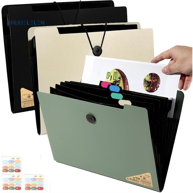 [Promote H]Paperwork for Home School 3 Pack File Organiser for Home School Portable Filing Folders