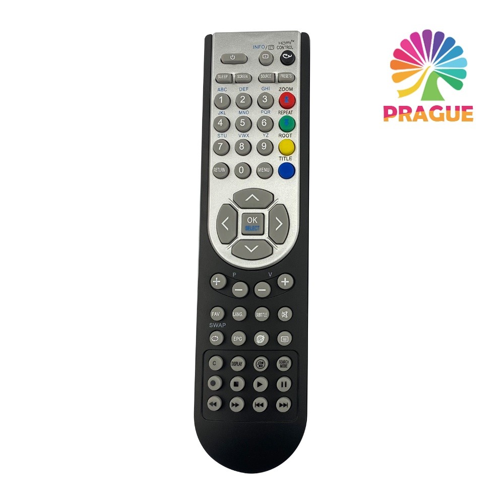 อุปกรณ์เสริมคอนโทรลเลอร์ทีวีแบบพกพาตัวควบคุมสมาร์ททีวีสําหรับ OKI 32 TV HITACHI TV