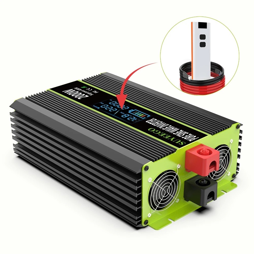 NGGO SUYEEGO DC อินเวอร์เตอร์ 1000W 2000W 3000W 4000W 5000W Off Grid ความถี่สูง Pure Sine Wave 12V P