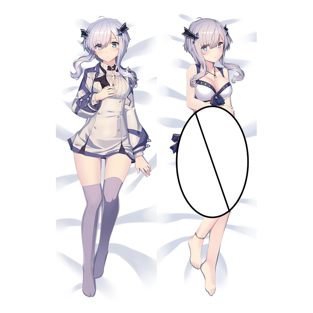 Misha necron Dakimakura อะนิเมะปลอกหมอนพิมพ์สองด้านขนาดชีวิตหมอนผ้าปูที่นอนของขวัญ