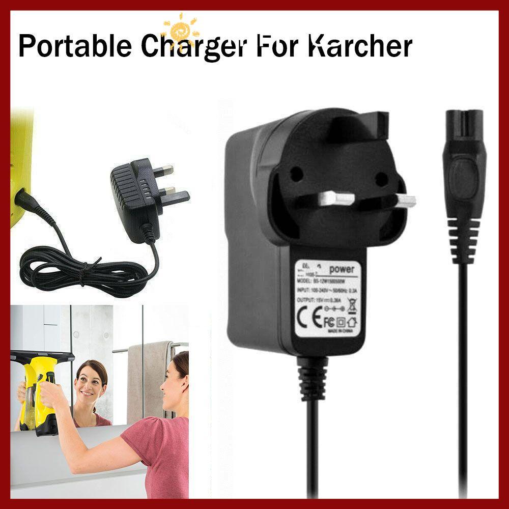 PTKFPT09 อะแดปเตอร์เครื่องดูดฝุ่นสําหรับ Karcher สําหรับ Karcher Charger Plug UK Charger สําหรับ Kar