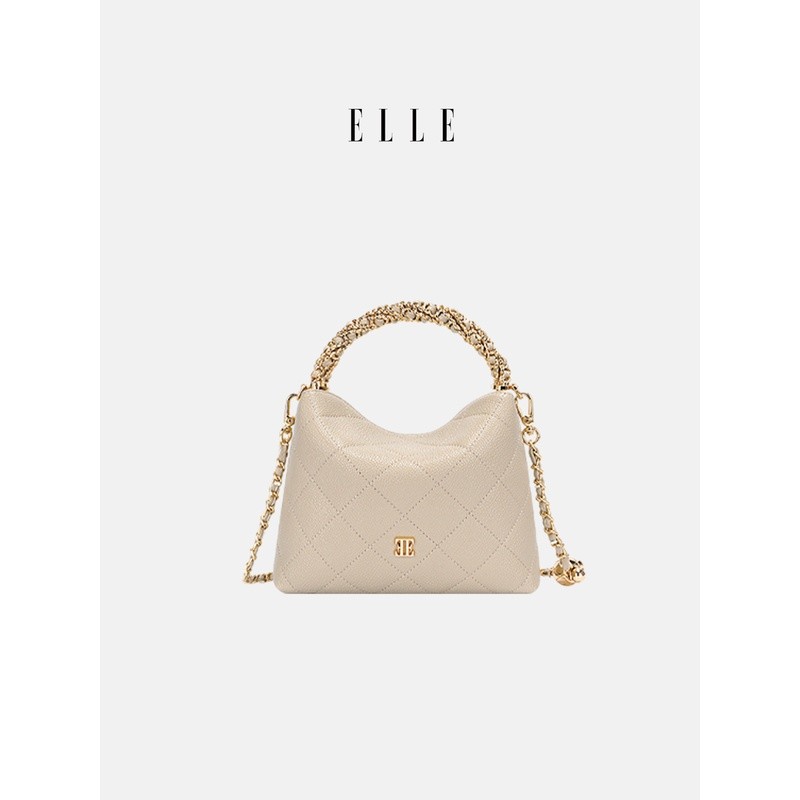 กระเป๋าผู้หญิง ELLE เป็นกระเป๋าสะพายข้างรุ่นใหม่ที่มีความหรูหราเบาๆ กระเป๋าสะพายไหล่สำหรับการเดินทาง