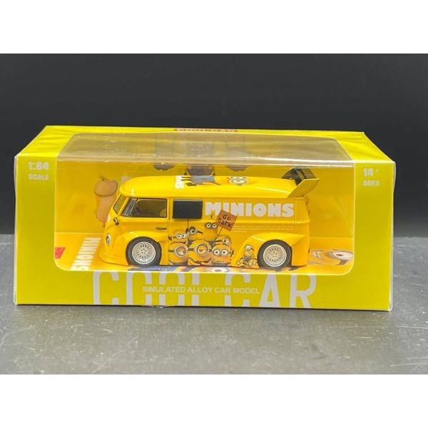 CC 1:64 
VW T1 PICKUP Minions Livery Diecast Model.