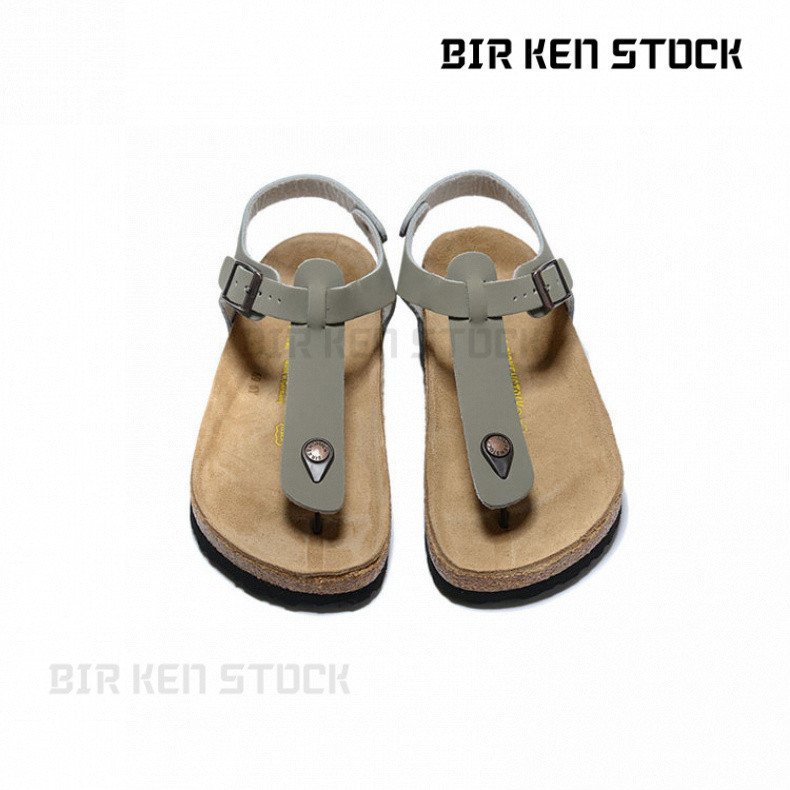 Birken/stock Cork Mens and Womens Kario 829 Grey Matte Sandals 34-45 XO5I