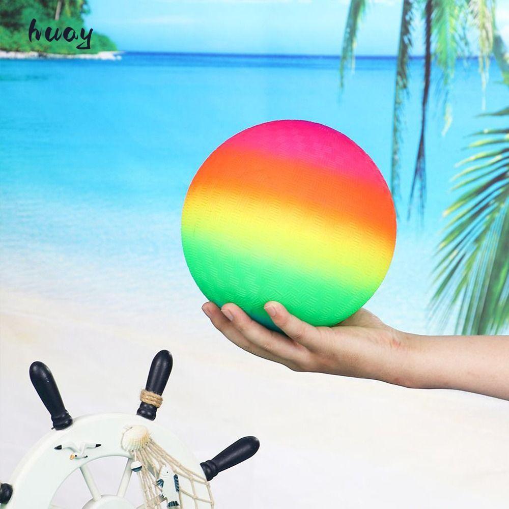 HUAYU Beach Ball Ball Party ตกแต่งสําหรับเด็กขนาดใหญ่ 9 นิ้ว Inflatable