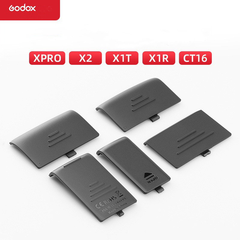 Triggers เครื่องรับส่งสัญญาณแบตเตอรี่ฝาครอบประตูสําหรับ Godox X2/Godox CTR16/Goodx XPro/Goodx X1T/Go