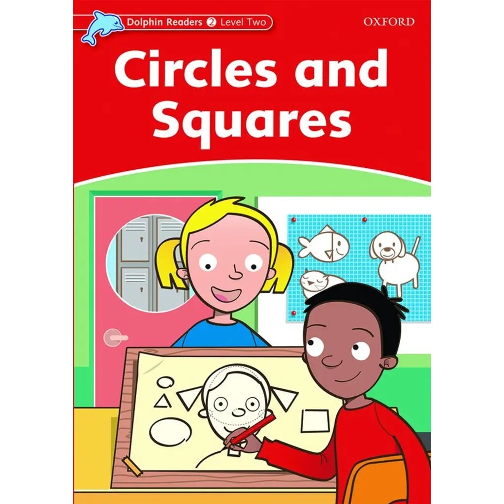 Bundanjai (หนังสือ) Dolphin Readers 2 : Circles and Squares (P)