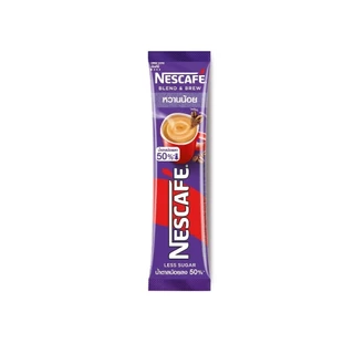 NESCAFÉ Blend & Brew Instant Coffee 3in1 เนสกาแฟ เบลนด์ แอนด์ บรู กาแฟปรุงสำเร็จ 3อิน1 แบบถุง 27 ซอง NESCAFE