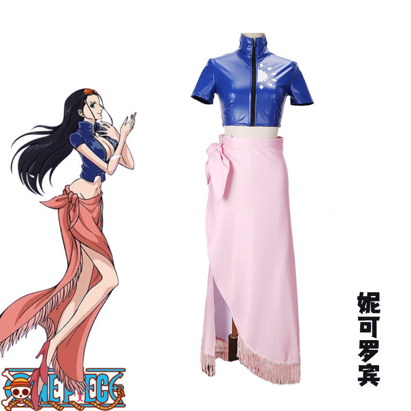 ONE PIECE ONE PIECE ONE PIECE cos Nico Robin คอสเพลย์เครื่องแต่งกาย Nico Robin สองปี Later