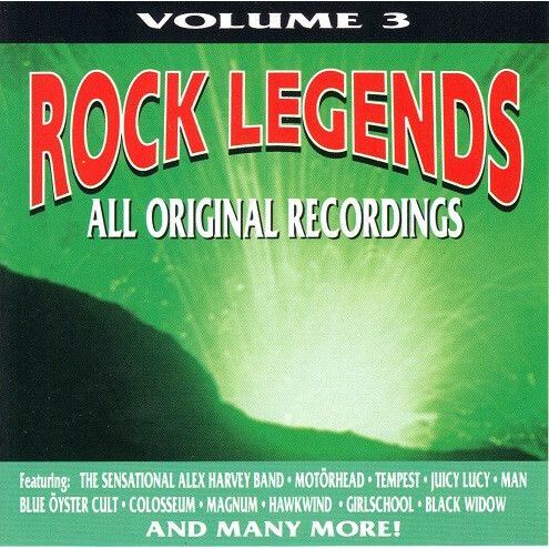 (มือสอง) ต่างๆ – Rock Legends Volume 3 CD New Wave, Hard Rock, Heavy Metal