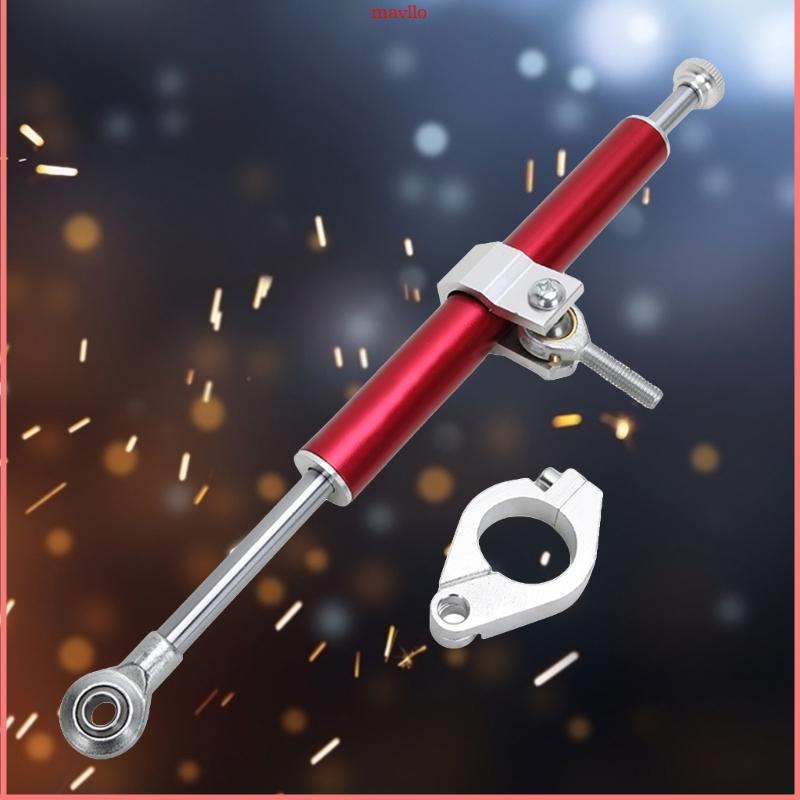 MAVLLO -R6 MT07 MT09 250 Z250 CNC-Universal ปรับ Damper-พวงมาลัย Stabilizere