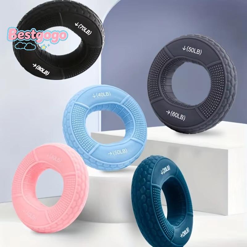 [Bestgogo-t] แบบพกพา Ergonomic Hand Grip Exerciser Finger เทรนเนอร์ออกกําลังกายปรับมือบีบเครื่องมือสําหรับฟิตเนสความเครียดบรรเทาออกกําลังกาย
