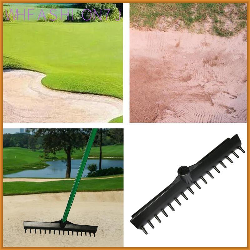 [whfashion7j] 15 Golf Sand Bunker Rake Head Driving Range