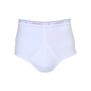 JOCKEY UNDERWEAR กางเกงในชาย รุ่น KU 1017CS FULL RISE BRIEF สีขาว (แพ็ค 2 ชิ้น)