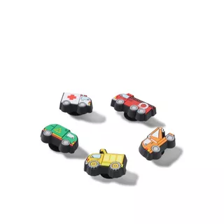 CROCS ตัวติดรองเท้า JIBBITZ™ TINY WORK TRUCKS 5 PACK รุ่น 10015577 - MULTICOLOR