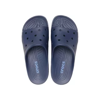 CROCS รองเท้าแตะผู้ชาย SATURDAY SLIDE - NAVY