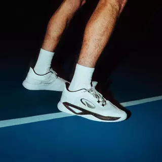 Decathlon High Tennis Socks Tri-Pack Rs 500 ถุงเท้าเทนนิสข้อสูง รุ่น Rs 500 แพ็ค 3 คู่