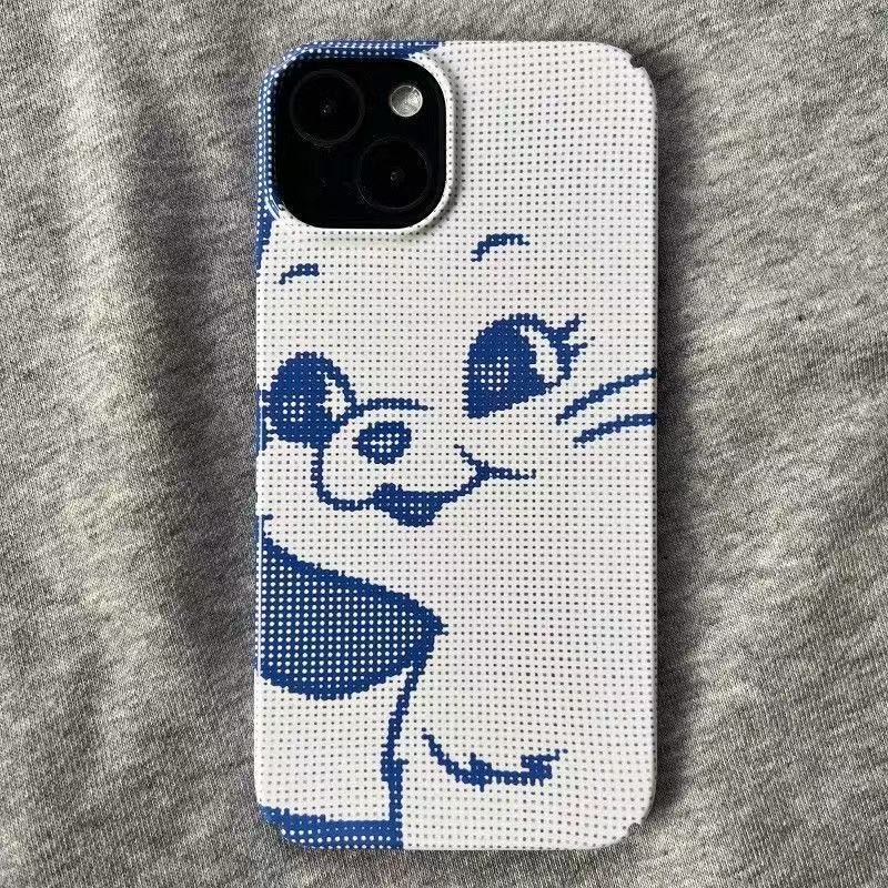 Millennium Rabbit เหมาะสําหรับ Apple 17promax เคสโทรศัพท์ iPhone16 Niche 14 Jelly 13 Soft Case 12ins สไตล์ 11 เคสโทรศัพท์