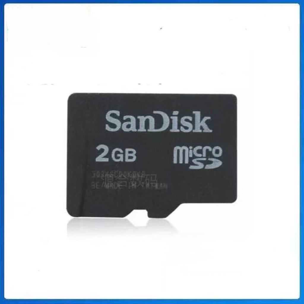 ssd 500gb sdcard แท้ Sandi TF Card 2G การ์ดหน่วยความจําโทรศัพท์มือถือเสียง MP3 ร้องเพลงละครเครื่อง M