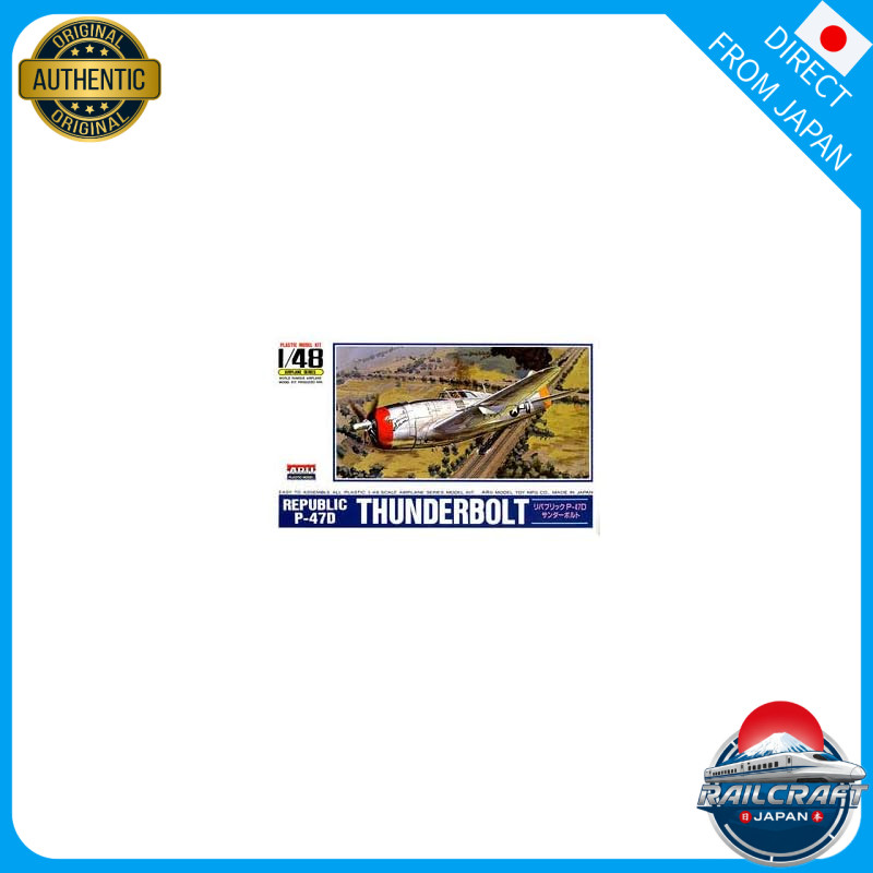 Micro Ace 1/48 Fighter Series No.16 U.S. Army Republic P-47D Thunderbolt Plastic Model Molding Color