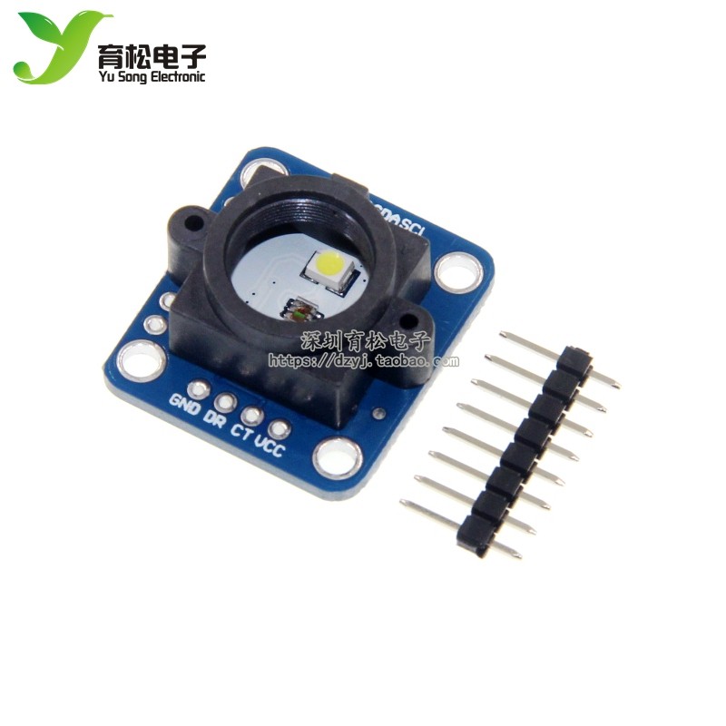 GY-33 TCS34725 โมดูลเซ็นเซอร์ระบุเซ็นเซอร์สีเปลี่ยน TCS230 TCS3200