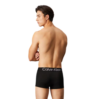 CALVIN KLEIN กางเกงในผู้ชายแพ็ค 3 ชิ้น Bold Logo Microfiber Stretch ทรง Low Rise Trunk รุ่น NP2607O L1I - คละสี