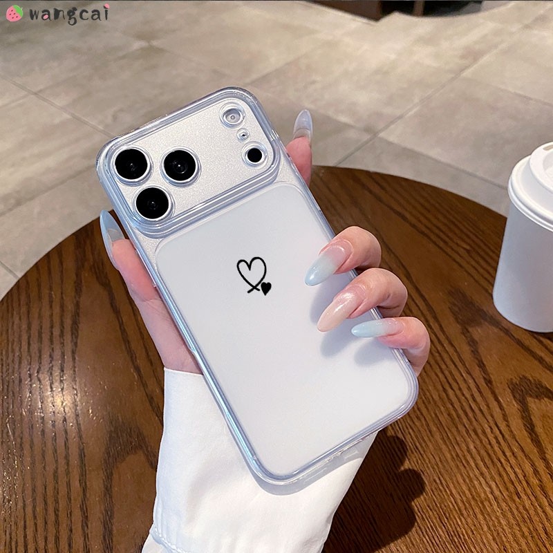 สําหรับ iQOO Z11X Z10X Z10R Z10 Z7 Z7i Z6 Pro Lite Z5X U5X 5G 4G เคสโทรศัพท์ Simple Black Line Love 