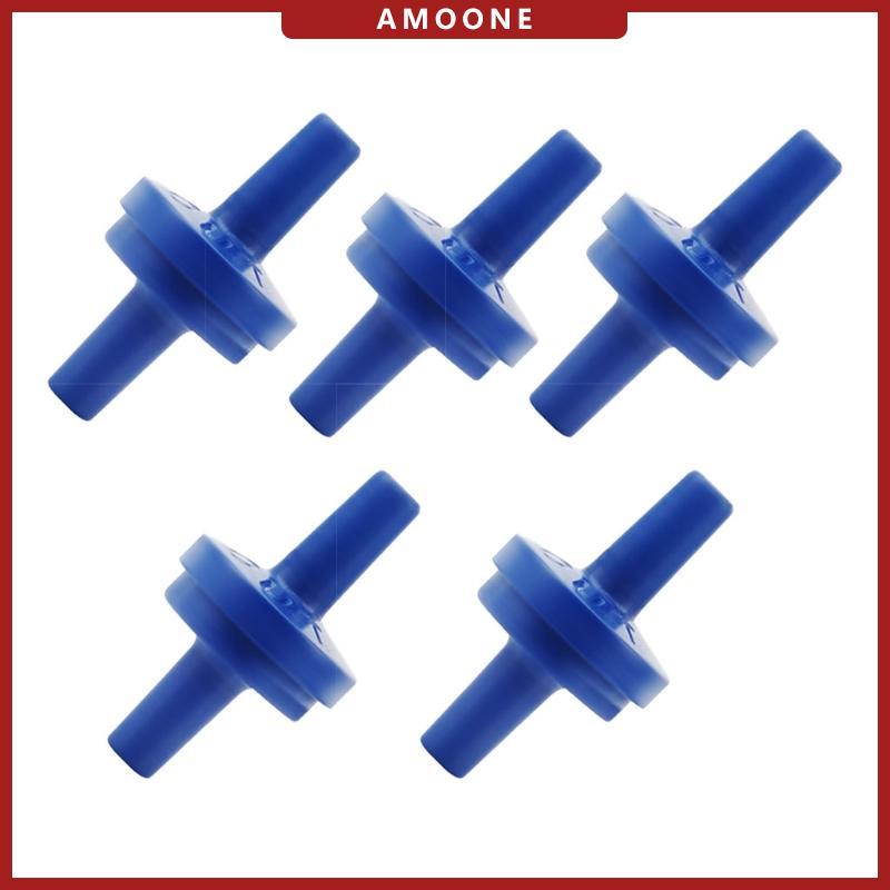 AMOONE 5xAir ปั๊มตรวจสอบสําหรับวาล์ว One Way Non-Return สําหรับวาล์วพลาสติกหยุดสําหรับวาล์ว f